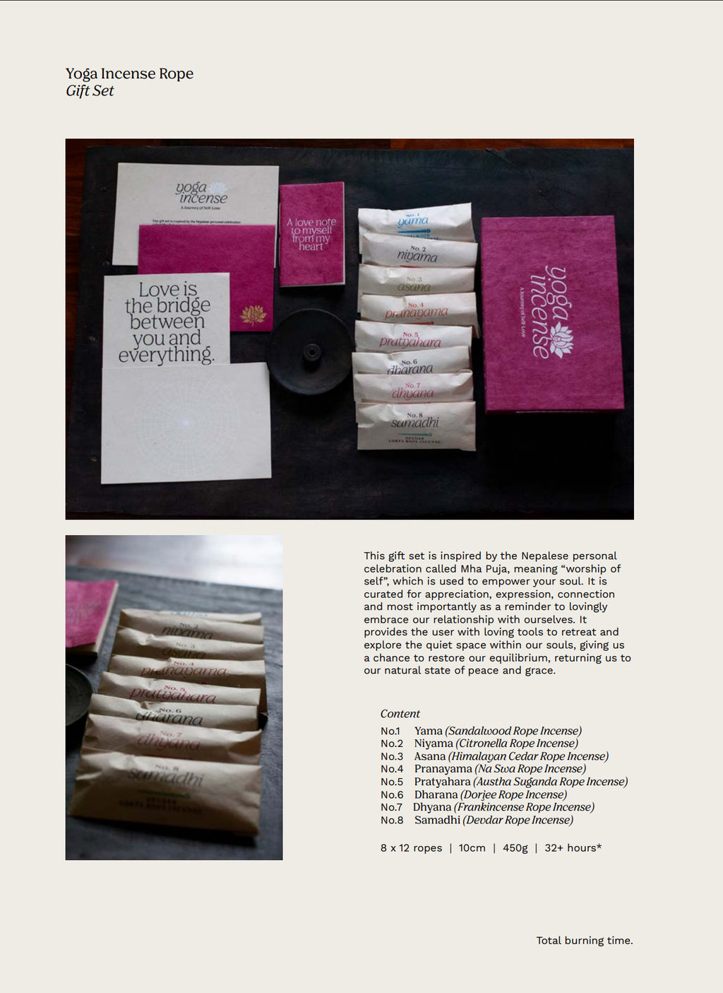 Rope Incense Gift