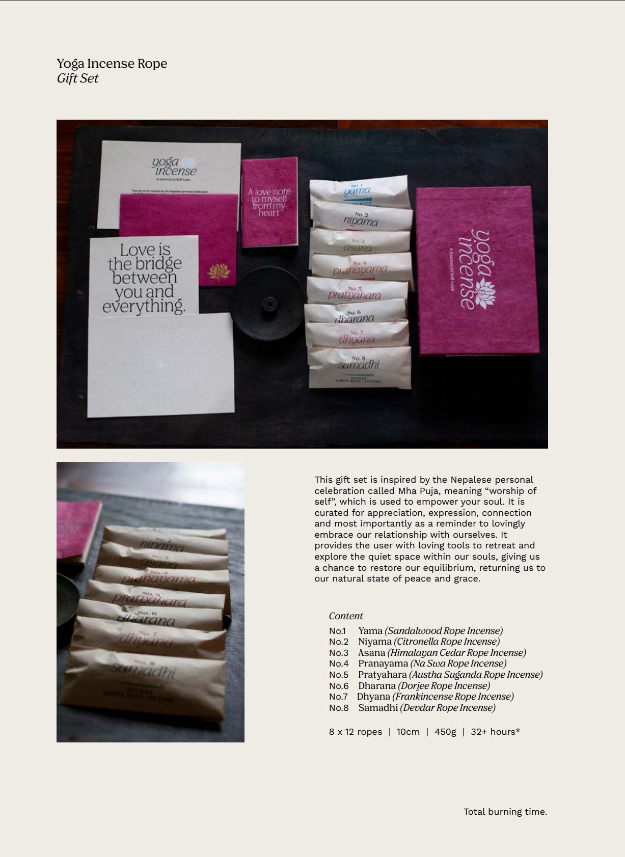 Rope Incense Gift