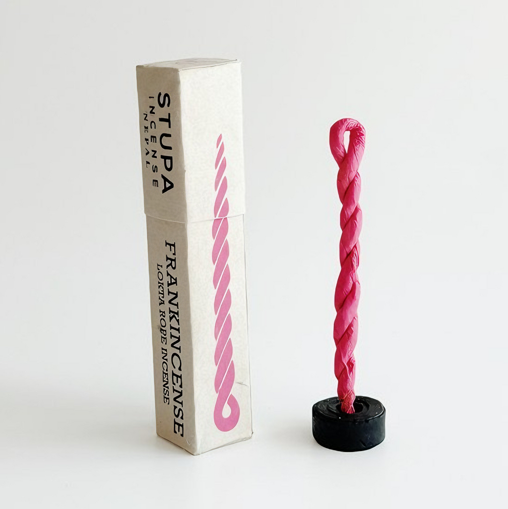 Frankincense - Rope Incense Sticks with Holder