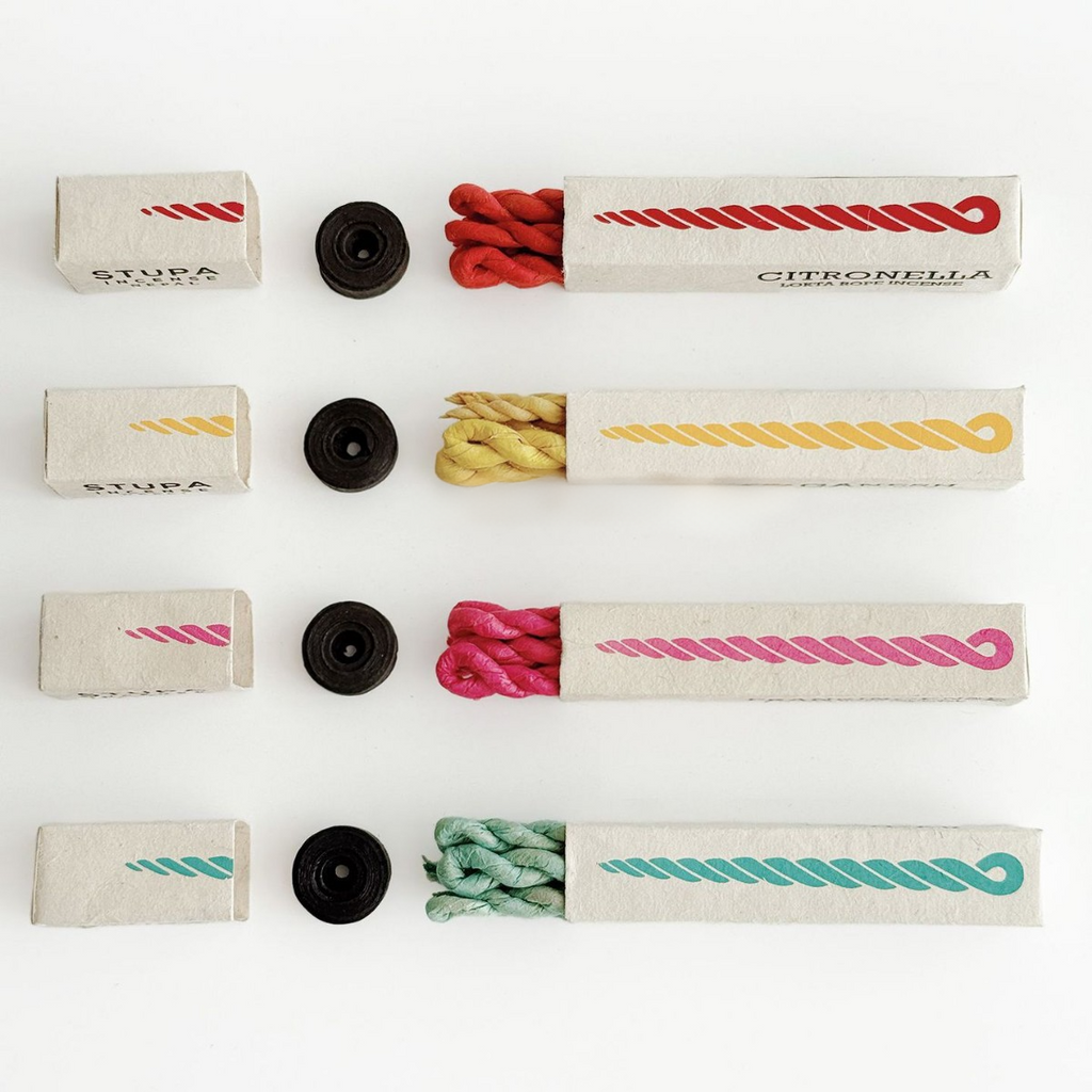 Ganesh - Rope Incense Sticks with Holder