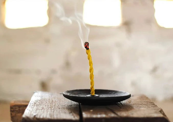 Ganesh - Rope Incense Sticks with Holder